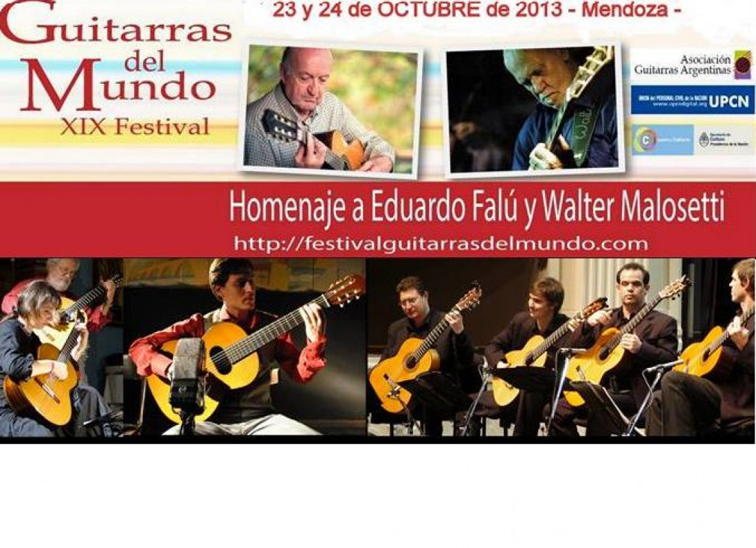 Festival Guitarras del Mundo en Mendoza