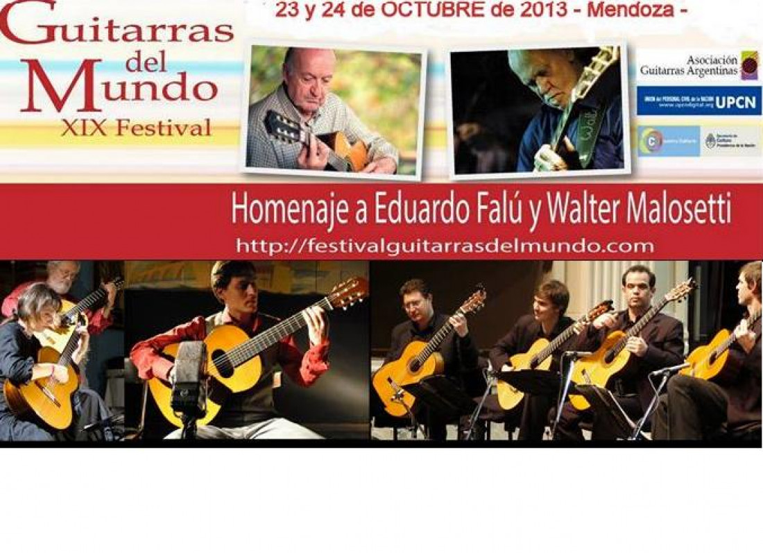 Festival Guitarras del Mundo en Mendoza