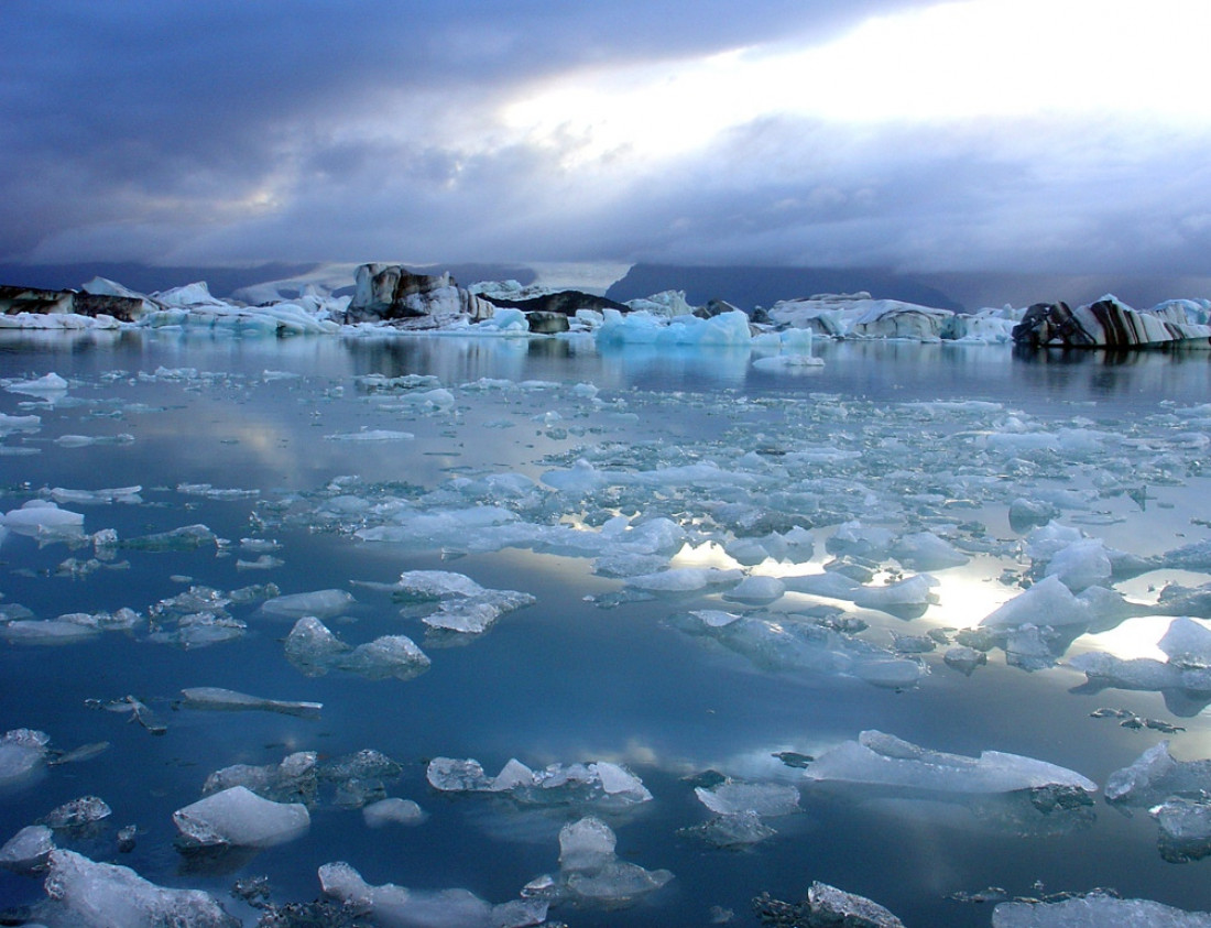 El deshielo glaciar filtra gas metano y agrava el calentamiento global