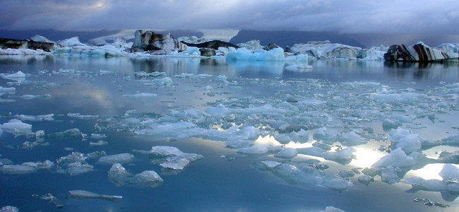 El deshielo glaciar filtra gas metano y agrava el calentamiento global