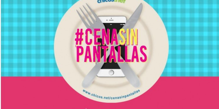 "Cena sin pantallas", una iniciativa para que los chicos conversen en la mesa