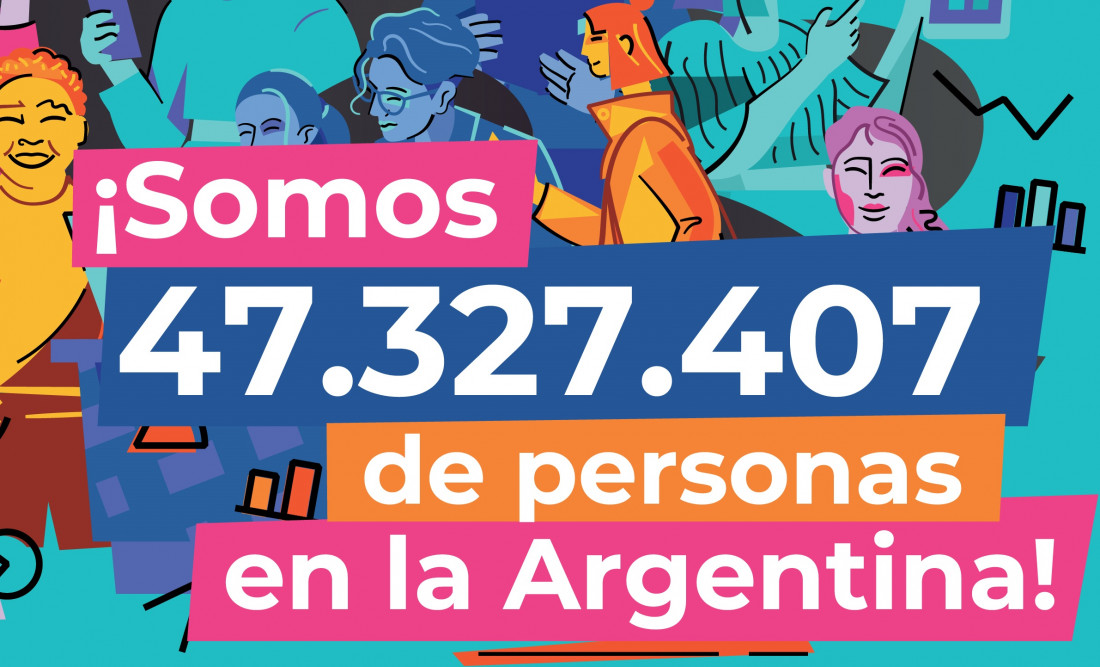 Censo 2022: somos 47.327.407 en Argentina