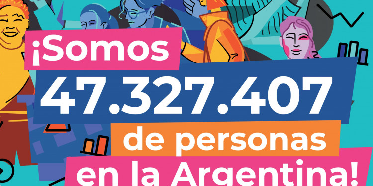 Censo 2022: somos 47.327.407 personas en Argentina
