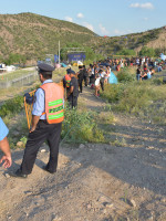 Pese a la prohibición, los cerros tuvieron mucho público