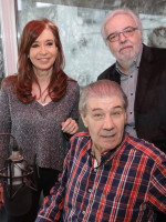 Cristina con Víctor Hugo: "Lo de Nisman es una bomba de humo"
