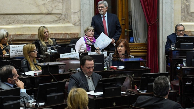 imagen No hay quórum en el Senado para el desafuero de CFK
