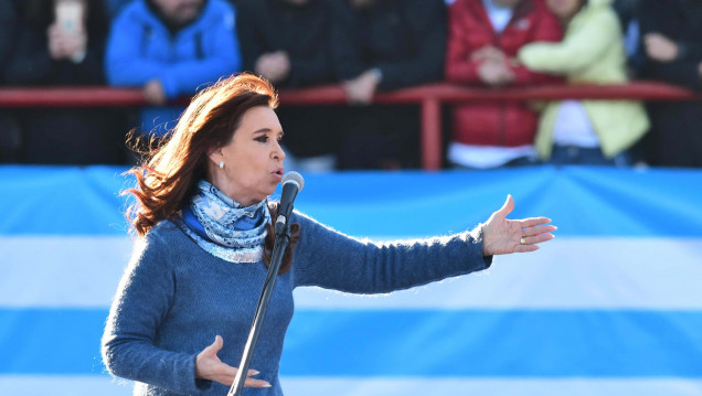 imagen Cristina llamó a ponerle límites a Macri