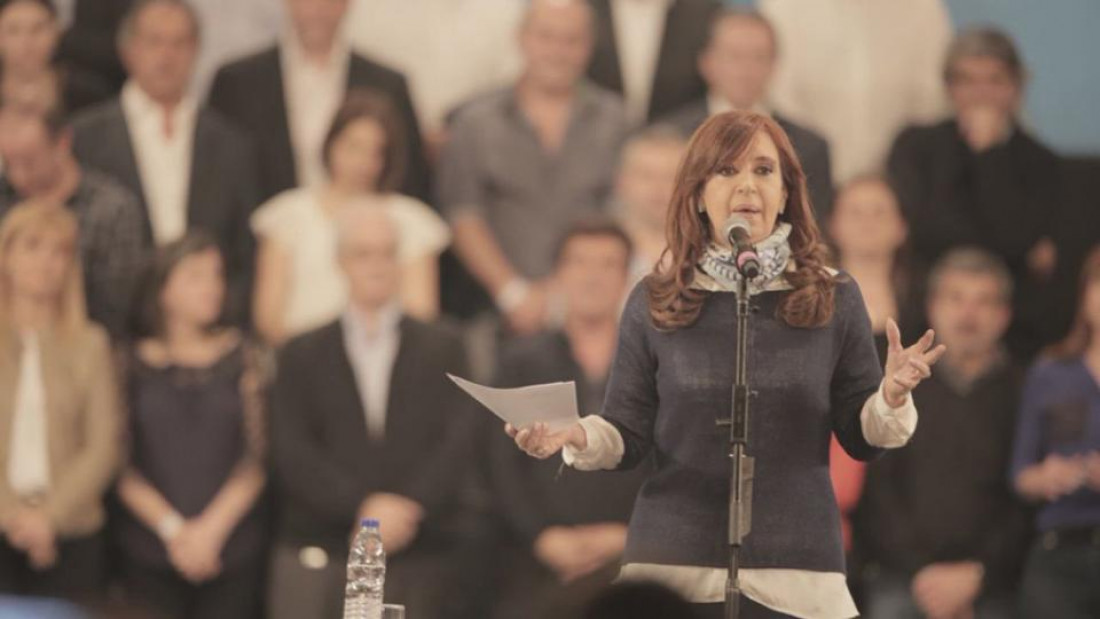 CFK pidió que el voto opositor se concentre en Unidad Ciudadana 