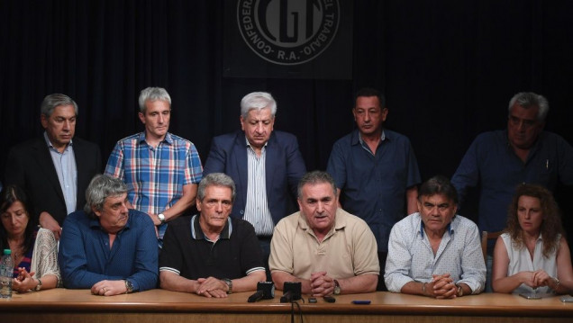 imagen La CGT levantó el paro nacional de mañana