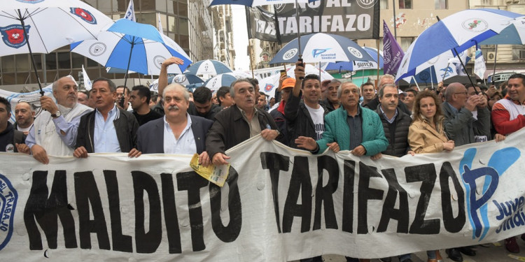 CGT: "El tarifazo no se puede pagar"