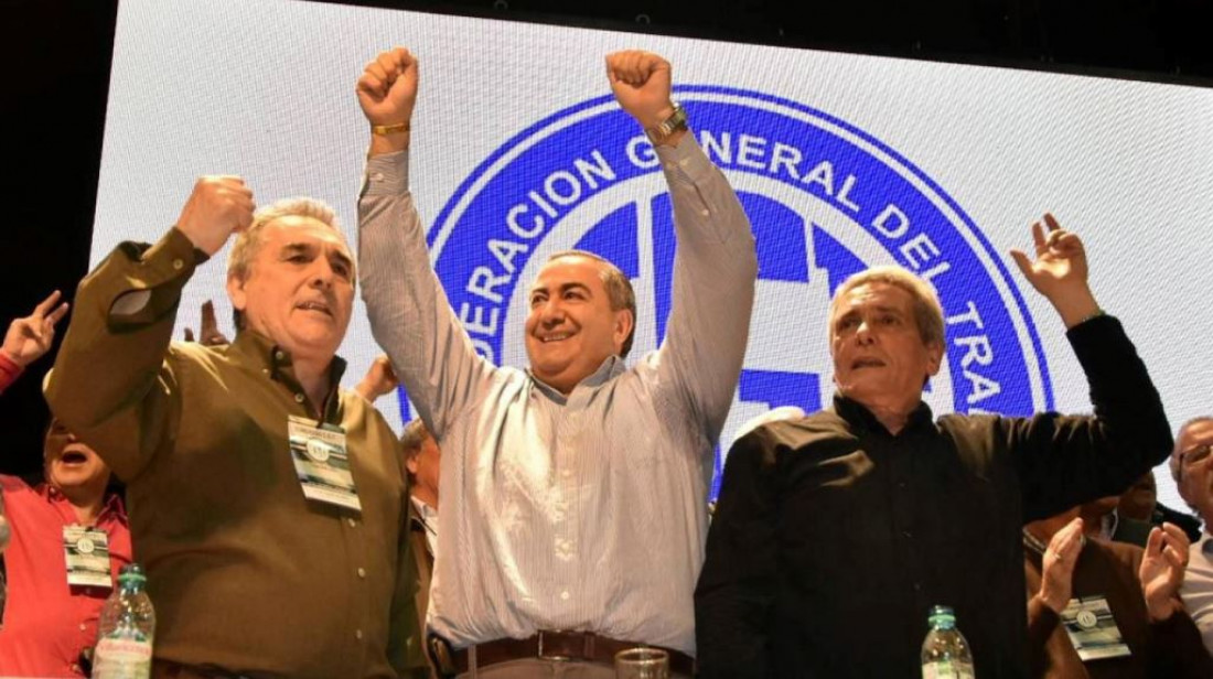 Los "Gordos" en La Rosada y una reunión para frenar el paro nacional