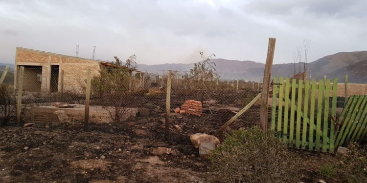 Los incendios en El Challao fueron intencionales