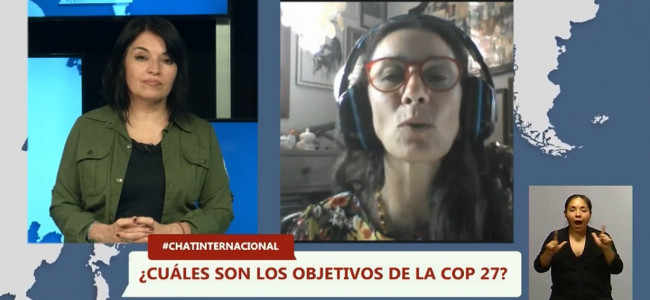 COP27: "Los países insulares son los que menos inciden en el cambio climático, pero los más afectados"