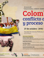 Charla abierta "Colombia, conflicto armado y proceso de paz"