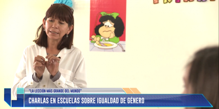 Charlas en escuelas sobre igualdad de género