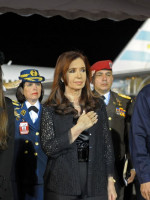 Cristina y Chávez, reunidos por la integración