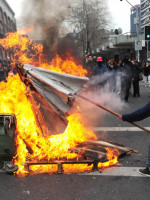 Continúan las protestas estudiantiles en Chile