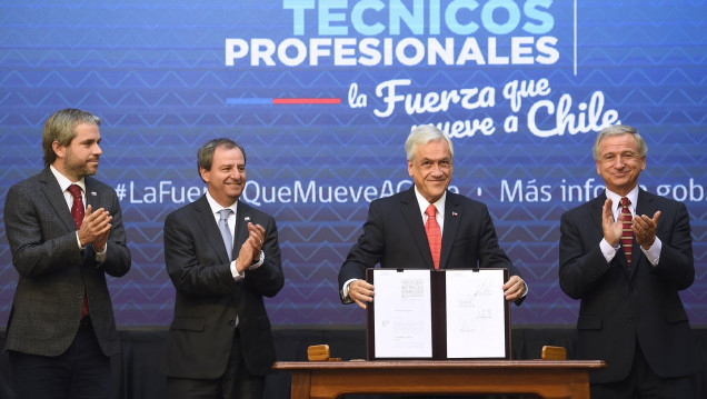 imagen Piñera propone al Congreso chileno ampliar la gratuidad de la educación superior