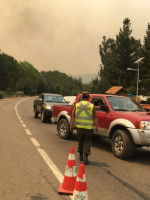 Ayuda internacional refuerza lucha contra el peor incendio forestal en la historia de Chile