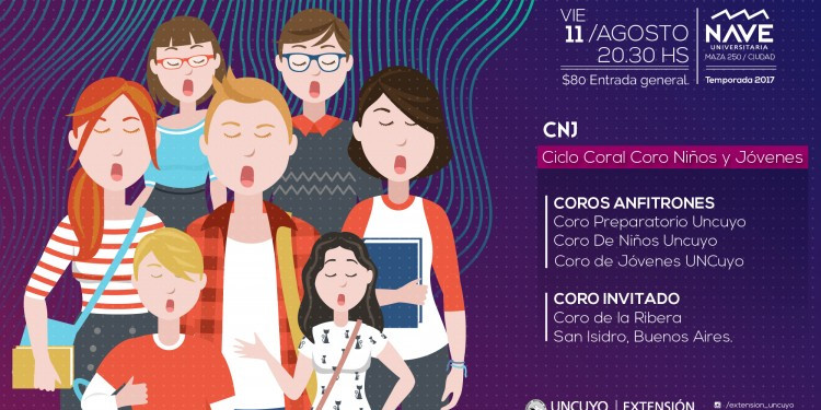 Empieza un nuevo Ciclo del Coro de Niños y Jóvenes de la UNCUYO