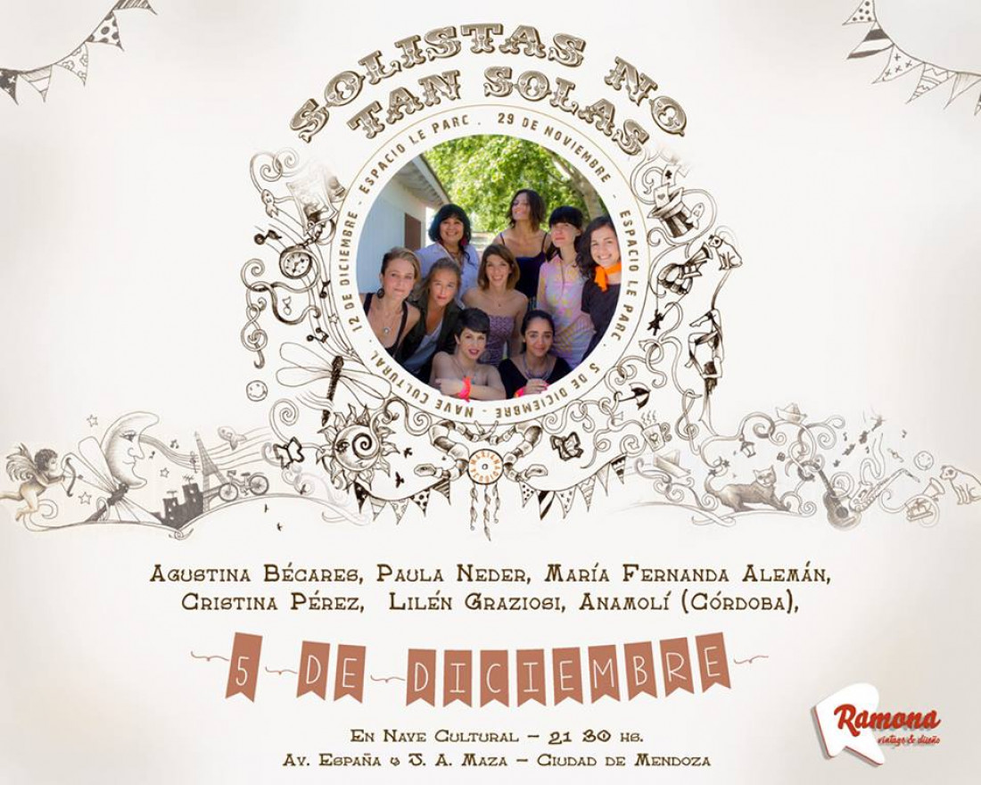 Segunda fecha del Ciclo "Solistas No Tan Solas"