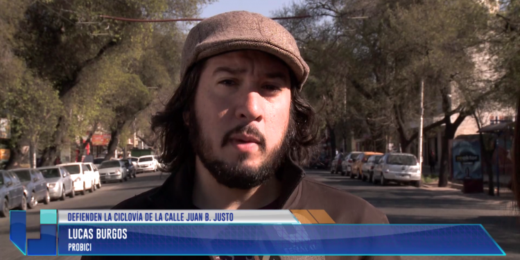 Defienden la ciclovía de calle Juan B. Justo