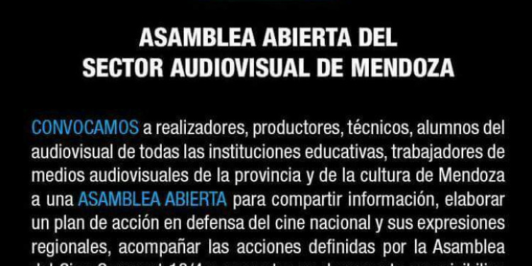 La comunidad del cine argentino está en alerta