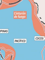 Preocupan los constantes temblores en el Cinturón de Fuego del Pacífico