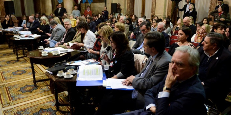 Fuertes cruces en la audiencia pública del Senado