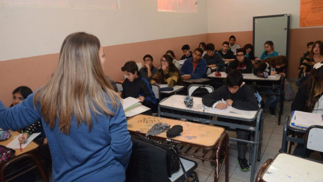 imagen Hubo un 98 % de asistencia en las escuelas este martes