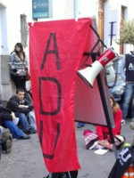 Universidad Nacional de San Luis: "la toma es llevada por ADU y apoyada por estudiantes universitarios"