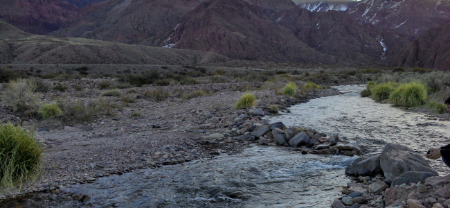 Novedosa técnica nuclear para medir los efectos del cambio climático en la cordillera de Mendoza