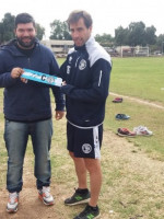"Esperemos que esa cinta nos traiga esa cuota de suerte que necesitamos para ganar"