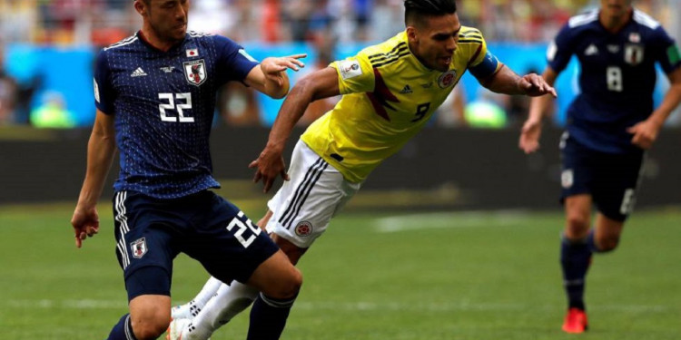 Colombia debutó con una derrota frente a Japón