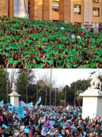 Mendoza se manifestará en contra y a favor del aborto legal