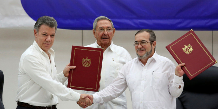 La firma de la paz con las FARC busca impulsar el "Sí" al plebiscito