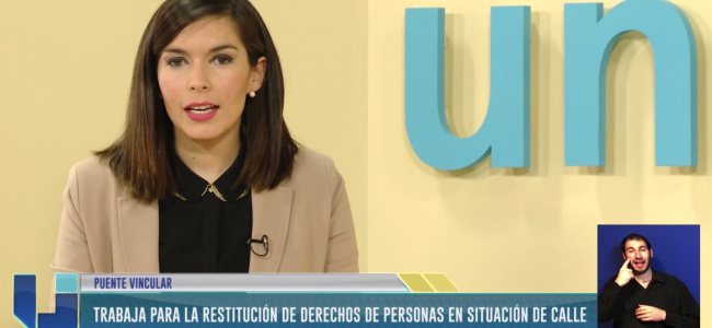  Puente Vincular trabaja para la restitución de derechos de personas en situación de calle