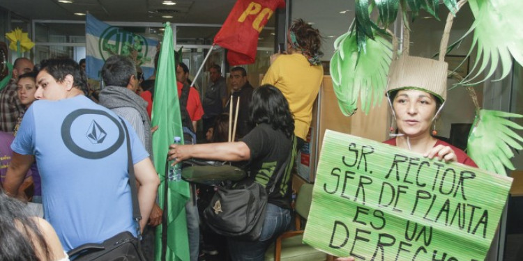 Las autoridades de la  UNCuyo se refirieron al conflicto del Comedor Universitario