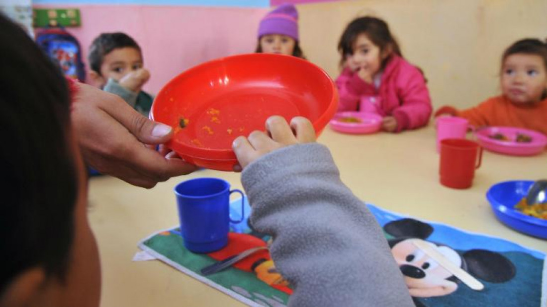 Cada vez asisten más niños a los merenderos de Guaymallén