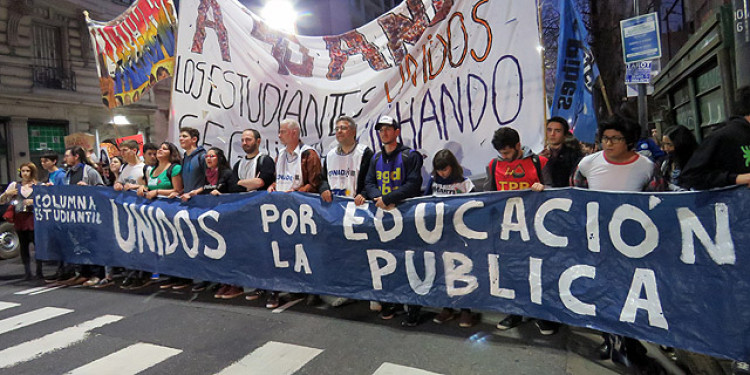 Jornada de lucha en defensa de la Universidad Pública
