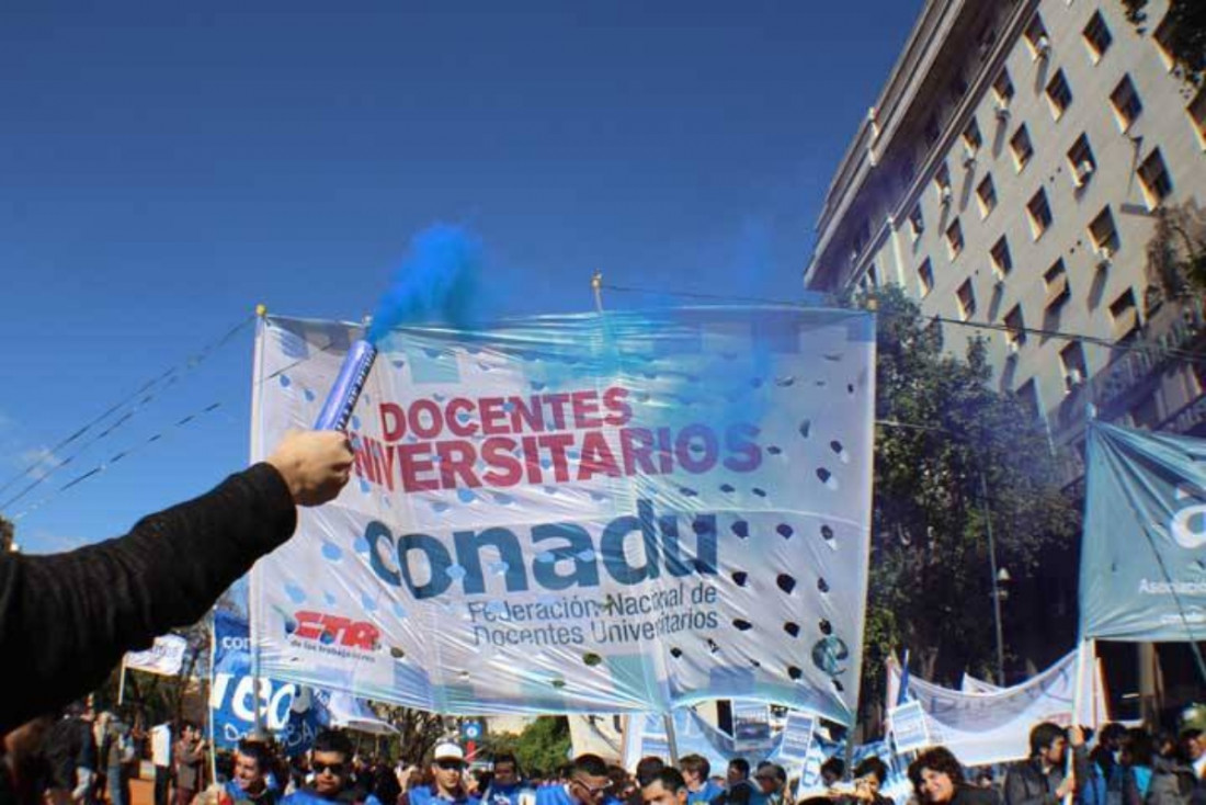 Los docentes universitarios van al paro toda la semana que viene