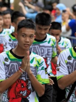 Los niños de la cueva de Tailandia hablan por primera vez para los medios