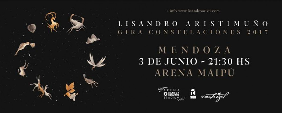 Lisandro Aristimuño llega con Constelaciones a Mendoza
