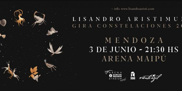 Lisandro Aristimuño llega con Constelaciones a Mendoza