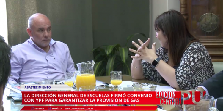 Provisión de gas para las escuelas