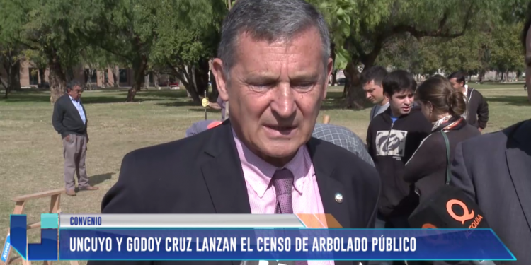 UNCuyo y Godoy Cruz lanzan el censo de arbolado público