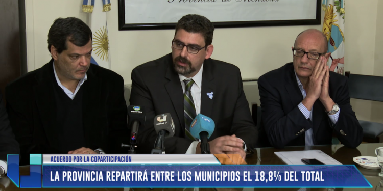 Coparticipación: La provincia repartirá entre los municipios el 18,8% del total