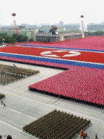 Corea del Norte mostró su poderío militar un día antes de los Juegos Olímpicos