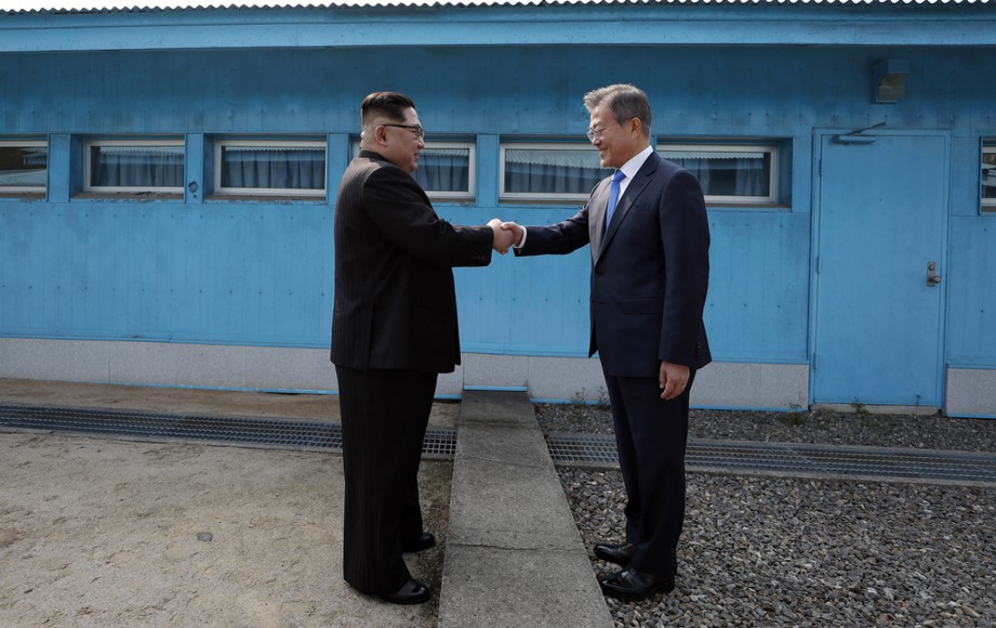 Histórico pacto de paz entre las dos Coreas