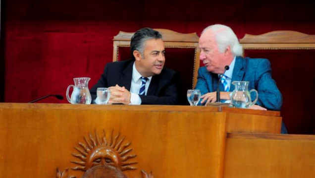 imagen Llorente reclamó plata y Cornejo le aconsejó gestionar mejor